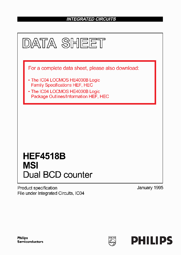 HEF4518_151347.PDF Datasheet
