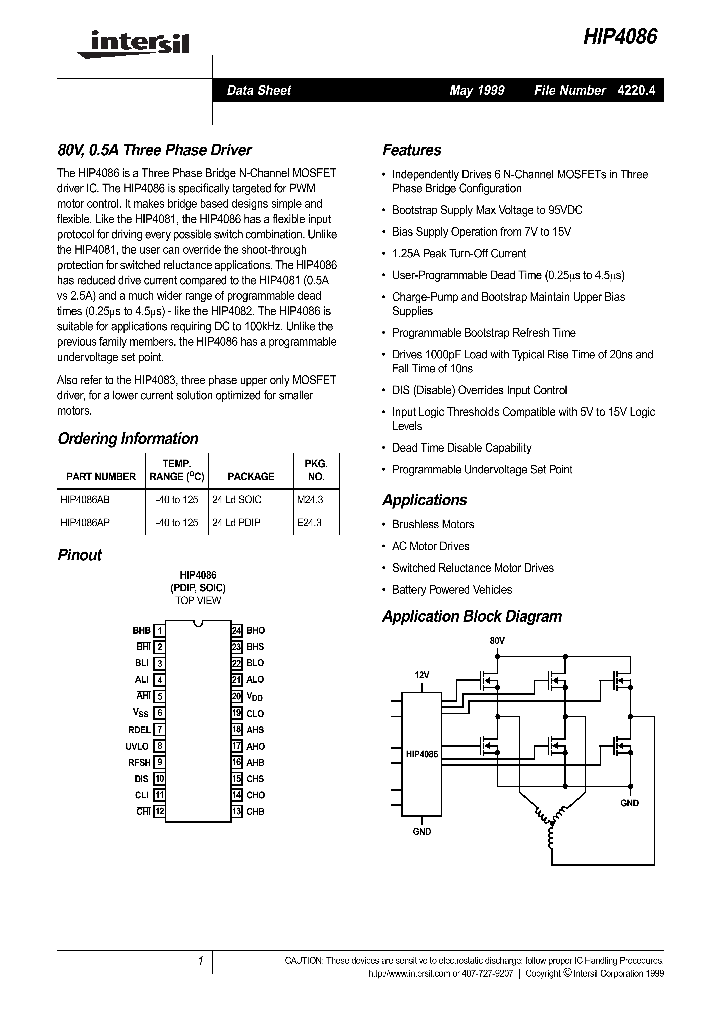 HIP4086_26213.PDF Datasheet