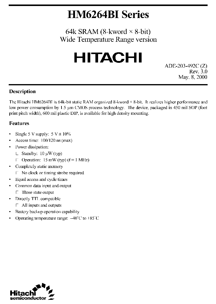 HM6264BI_2314.PDF Datasheet