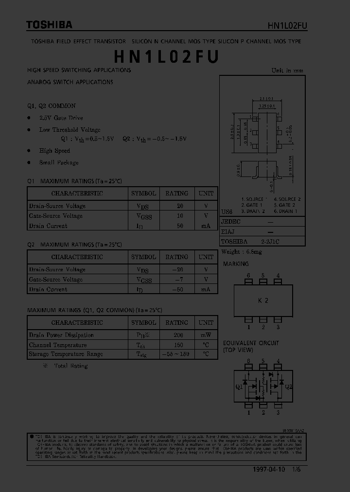 HN1L02FU_141001.PDF Datasheet