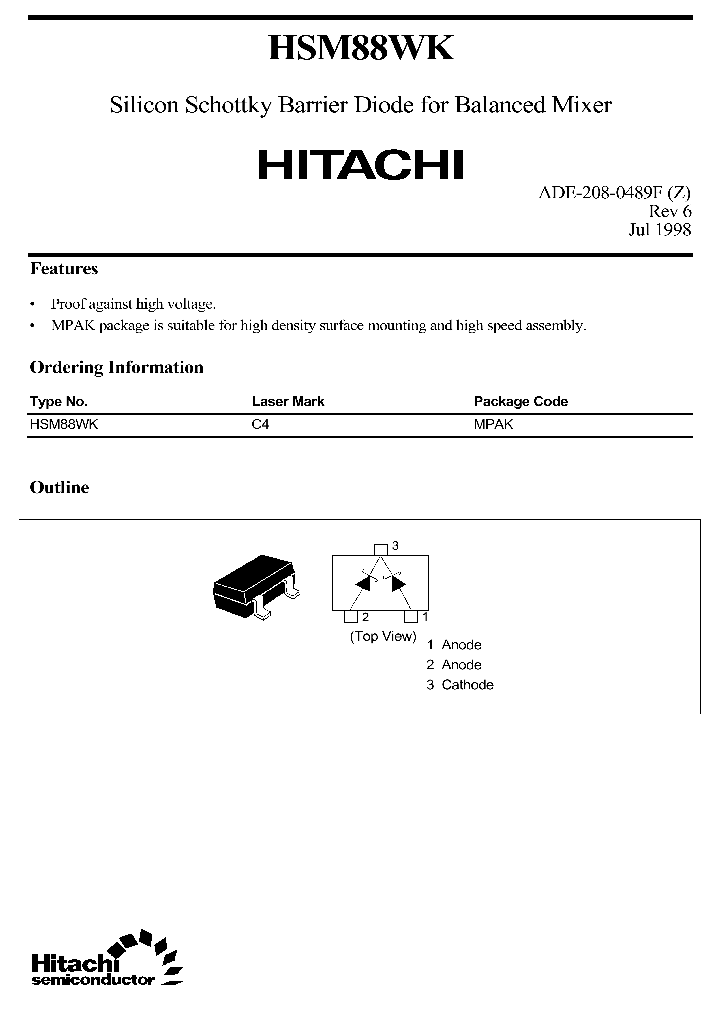 HSM88WK_144530.PDF Datasheet