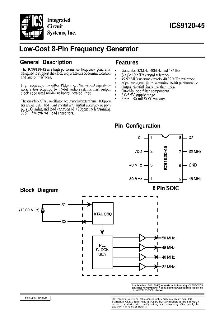 ICS9120-45_118188.PDF Datasheet