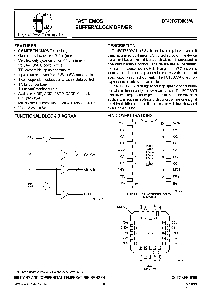 IDT49FCT3805_26015.PDF Datasheet