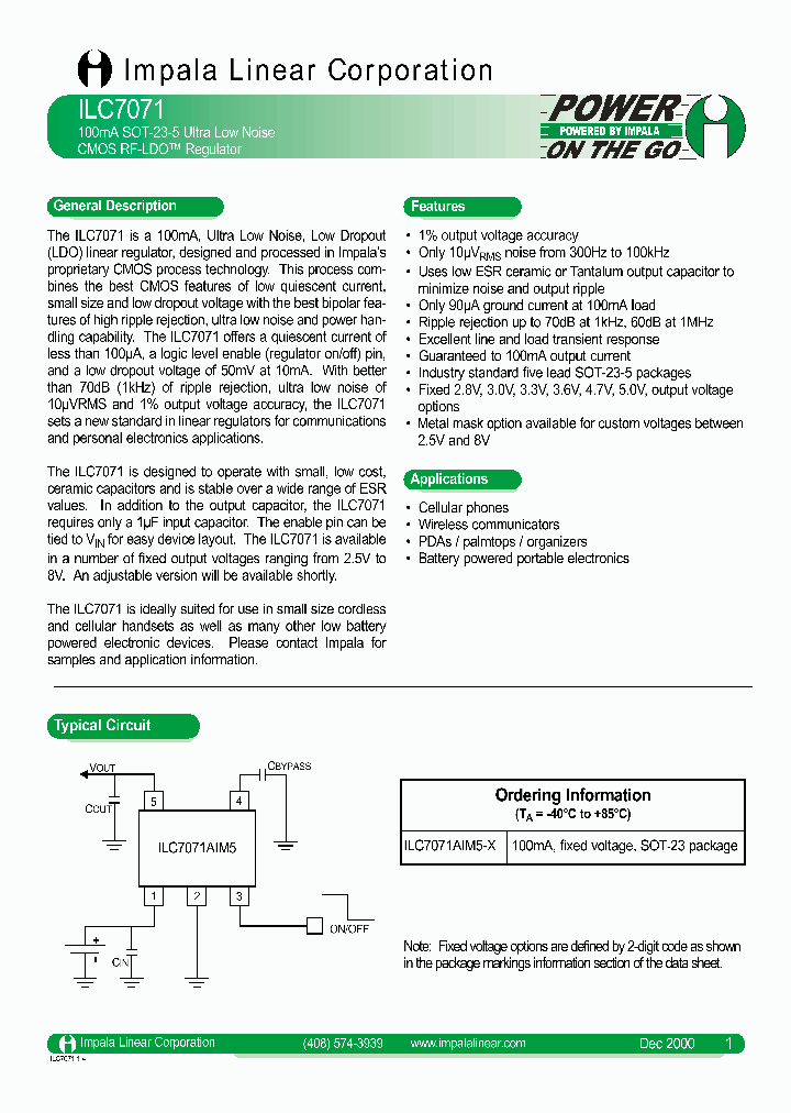 ILC7071_155819.PDF Datasheet