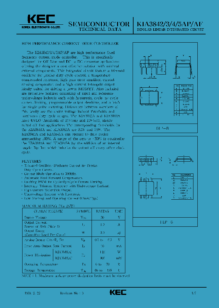 KIA3842_152358.PDF Datasheet