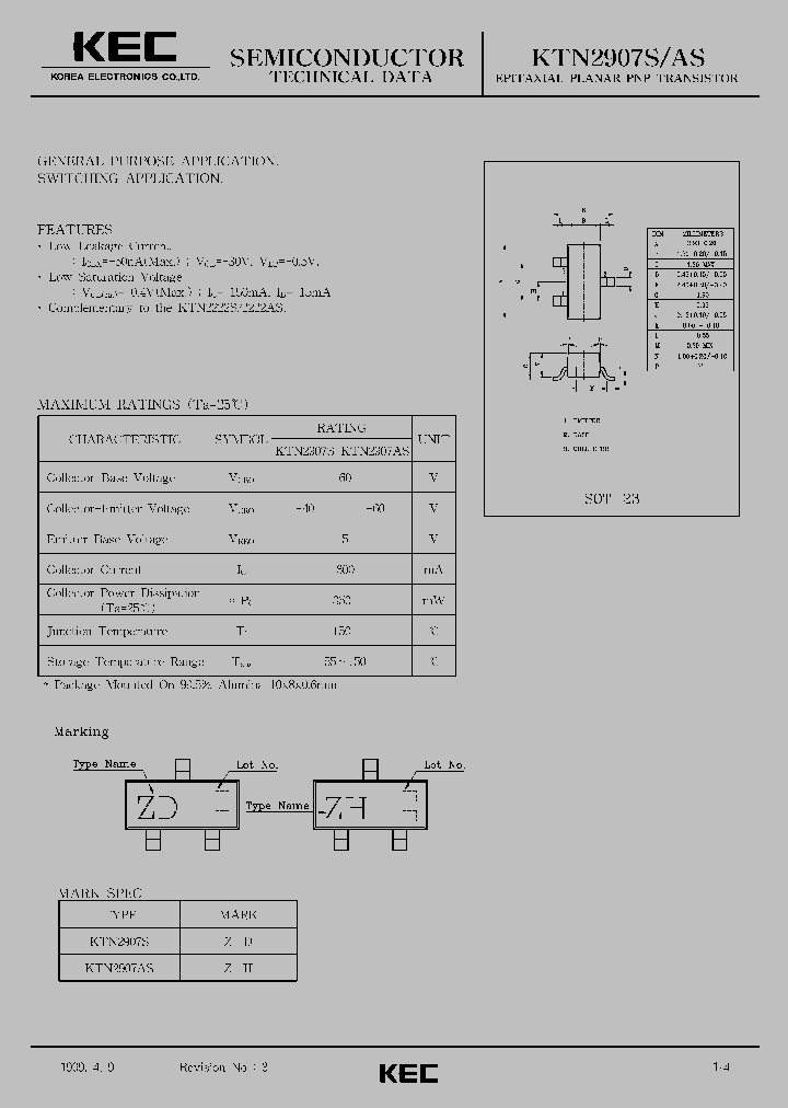 KTN2907AS_173804.PDF Datasheet