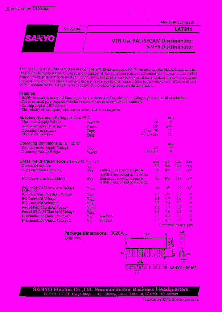 LA7311_94519.PDF Datasheet