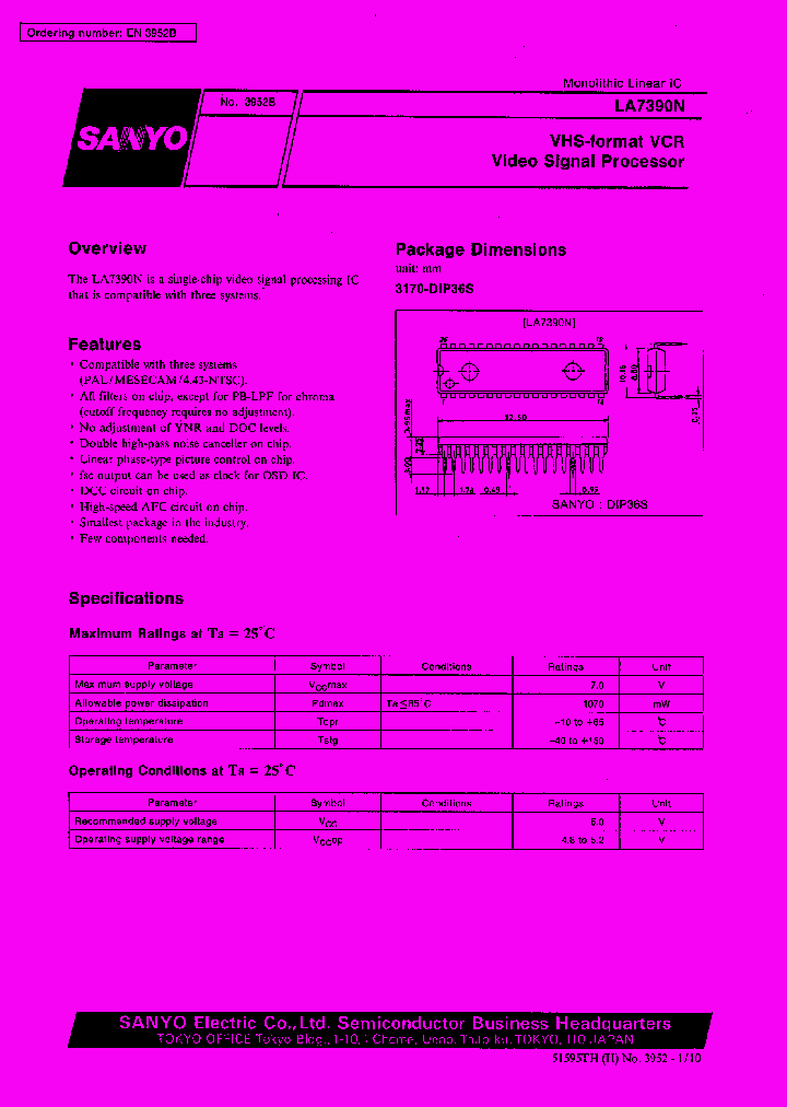 LA7390_188741.PDF Datasheet