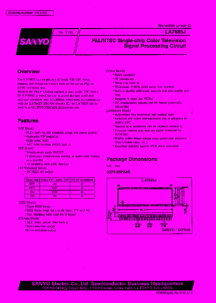 LA7685J_150106.PDF Datasheet