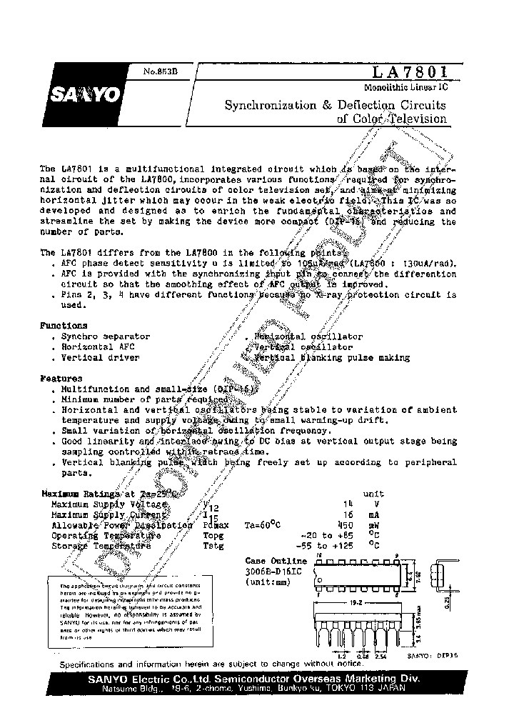 LA7801_191433.PDF Datasheet
