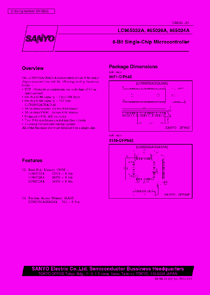 LC865024A_135370.PDF Datasheet