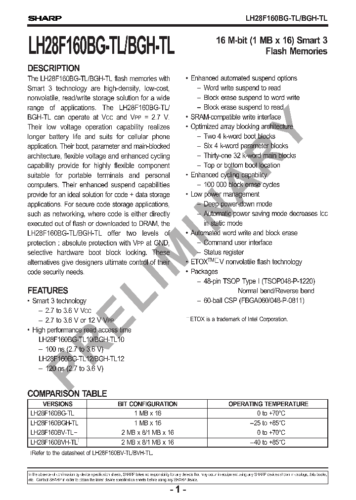 LH28F160BGH-TL_127870.PDF Datasheet