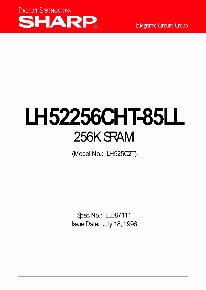 LH52256CHT-85LL_130655.PDF Datasheet