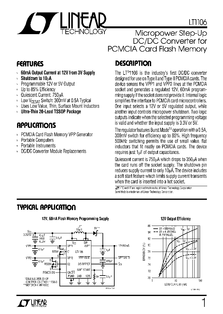 LT1106_171484.PDF Datasheet