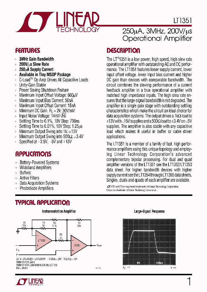 LT1351_183733.PDF Datasheet