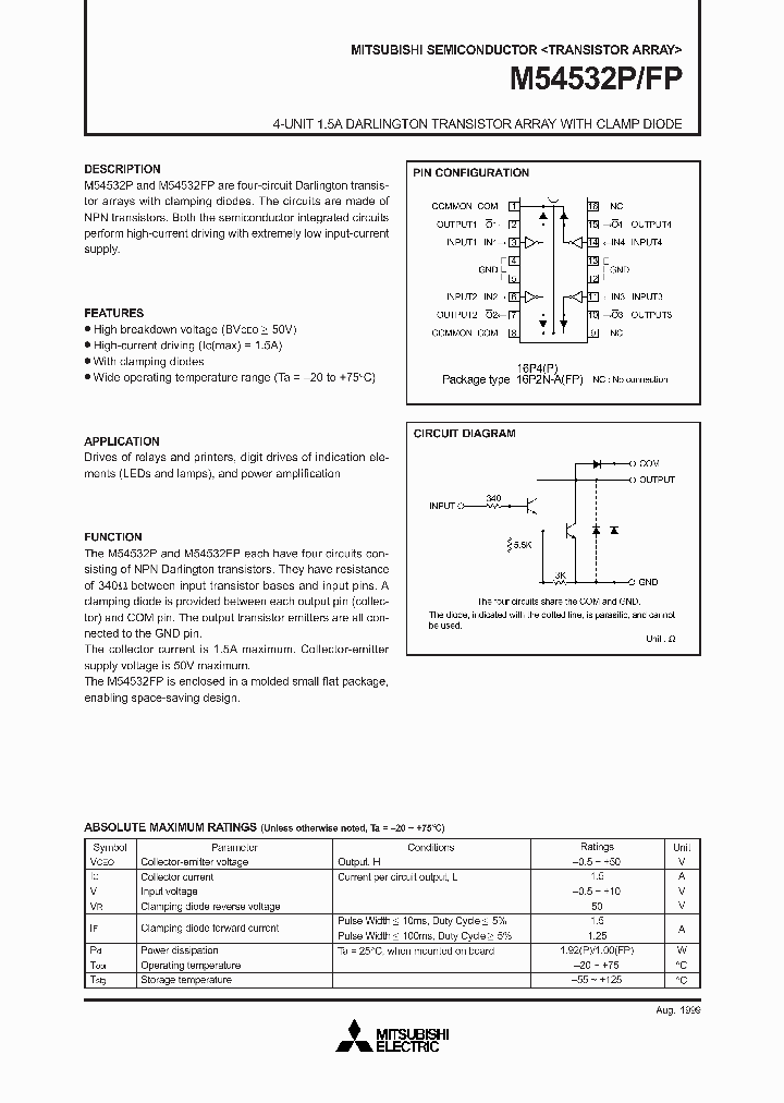 M54532FP_81517.PDF Datasheet