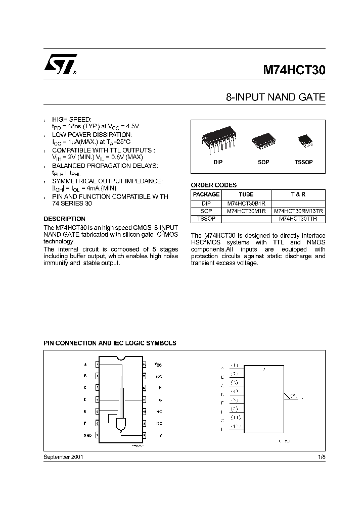 M74HCT30_19025.PDF Datasheet