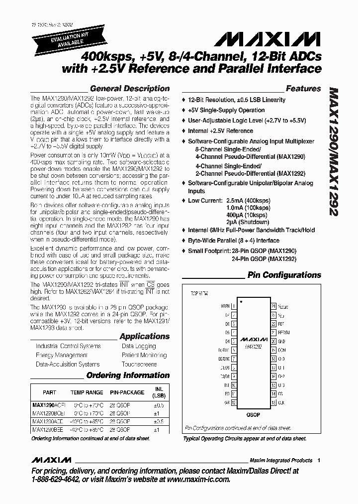 MAX1290ACEI_81258.PDF Datasheet