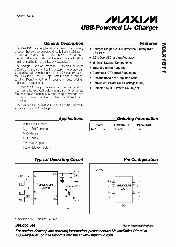 MAX1811_29598.PDF Datasheet