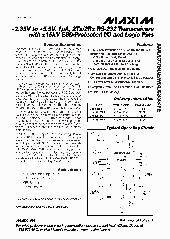 MAX3380E_88590.PDF Datasheet