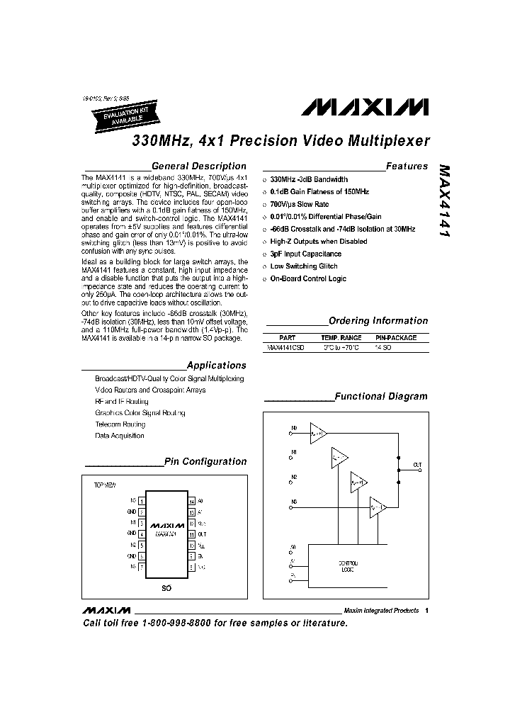 MAX4141_91841.PDF Datasheet