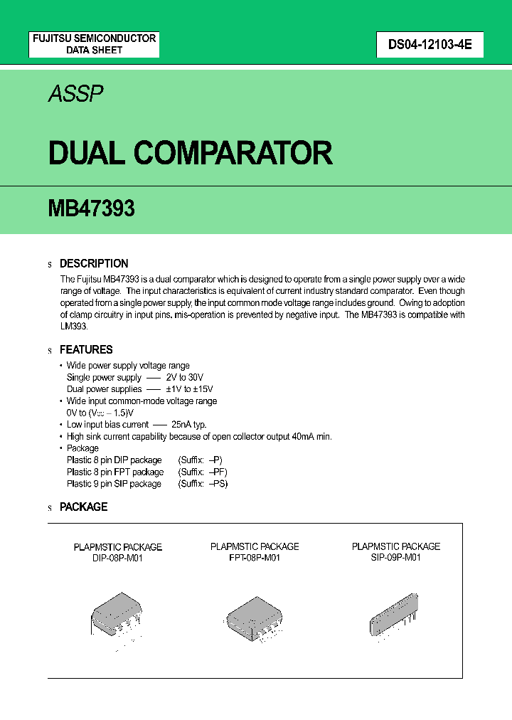 MB47393_107631.PDF Datasheet