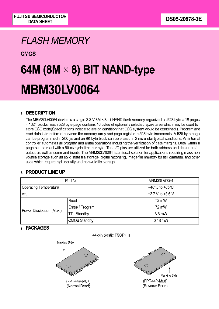 MBM30LV0064_56708.PDF Datasheet