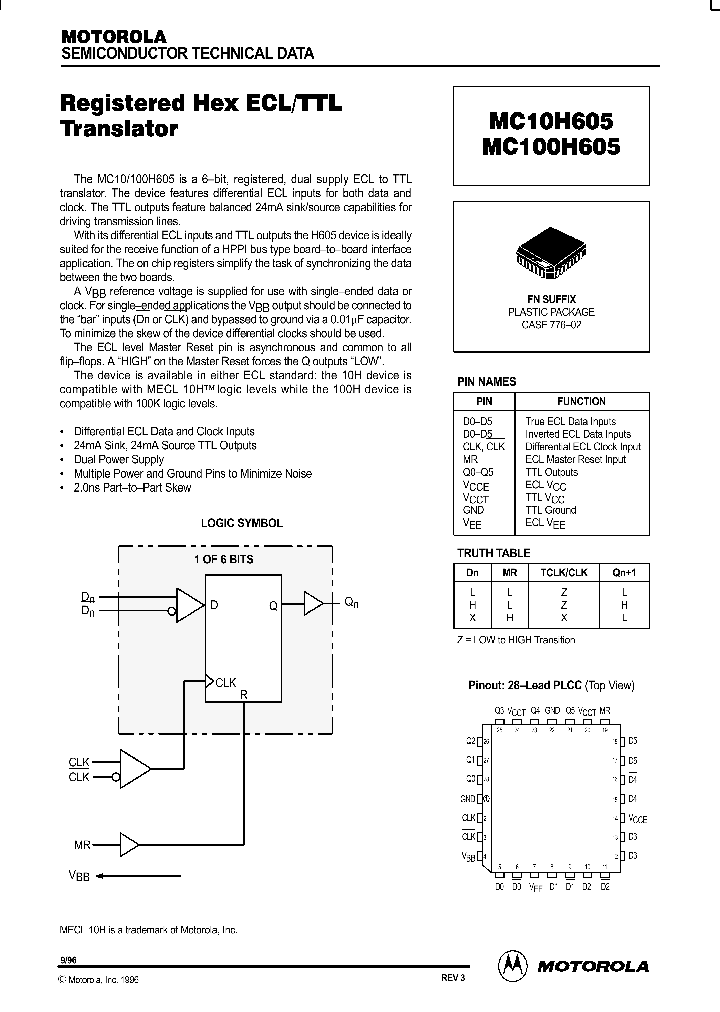 MC100H605_82984.PDF Datasheet