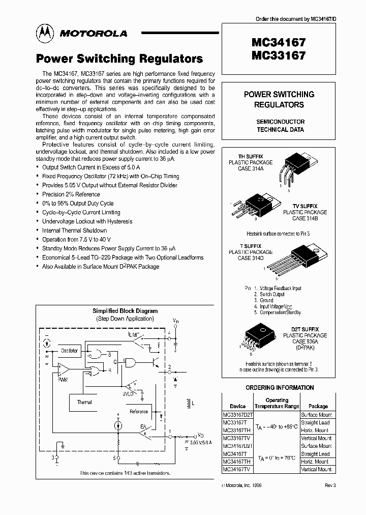 MC34167_82270.PDF Datasheet