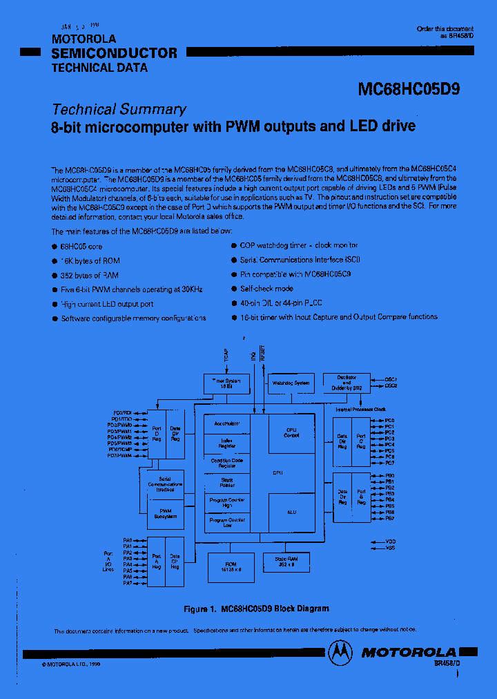 MC68HC05D9_31016.PDF Datasheet