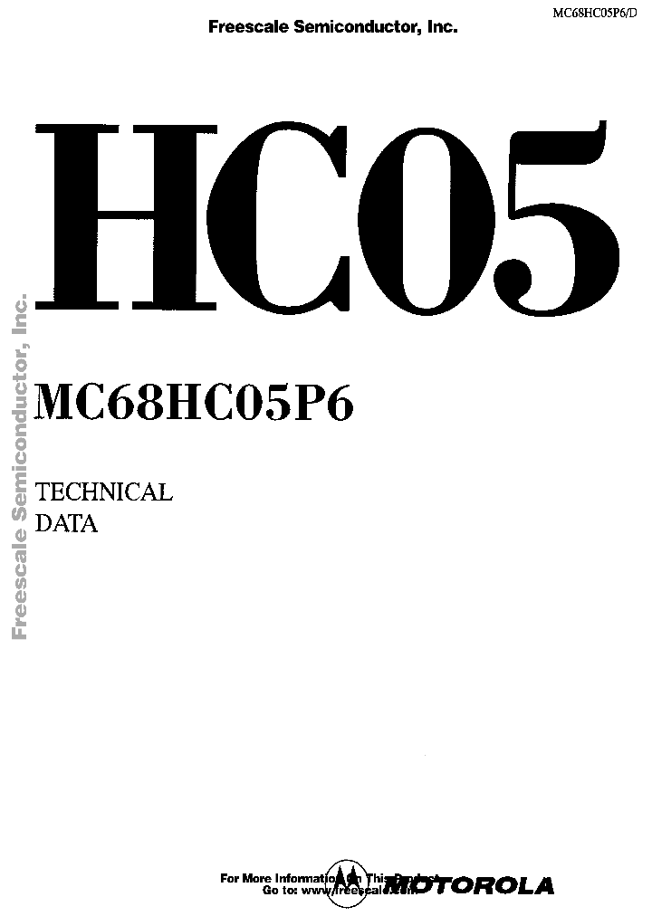 MC68HC05P6_31021.PDF Datasheet