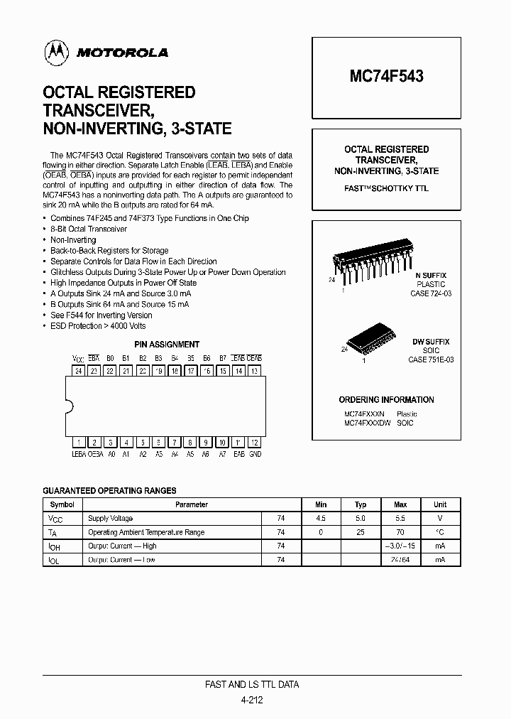 MC74F543DW_96778.PDF Datasheet