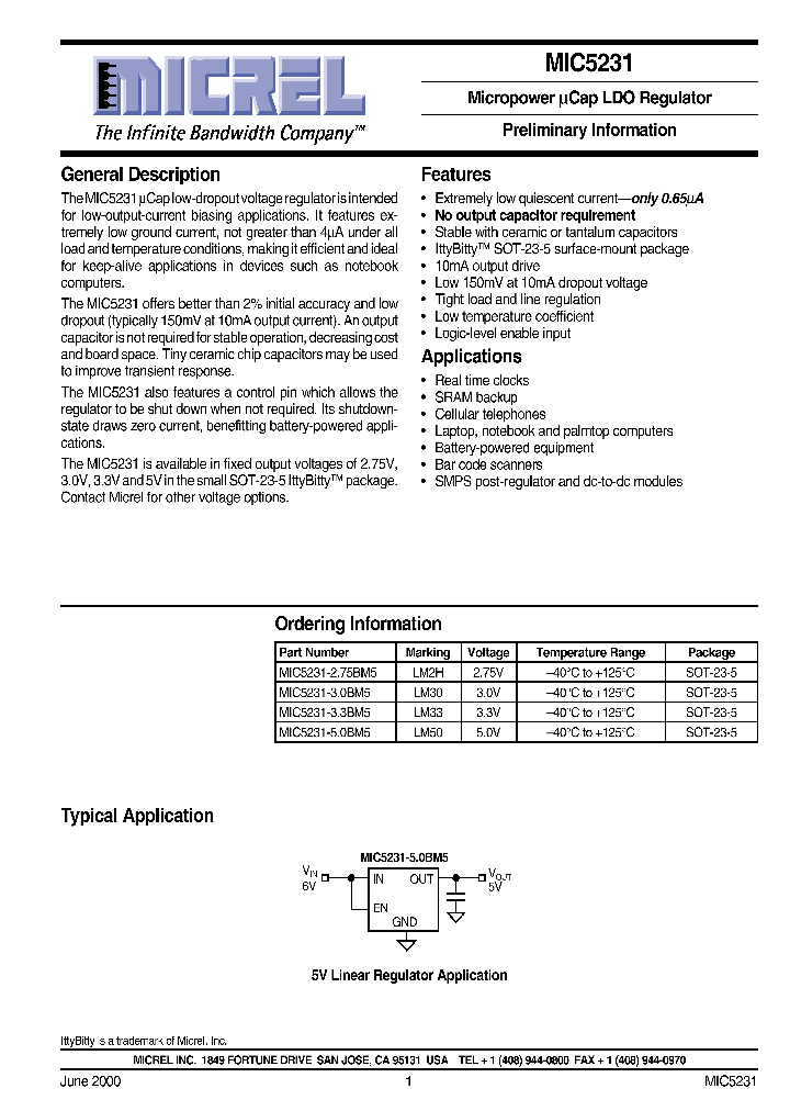 MIC5231-30BM5_13932.PDF Datasheet