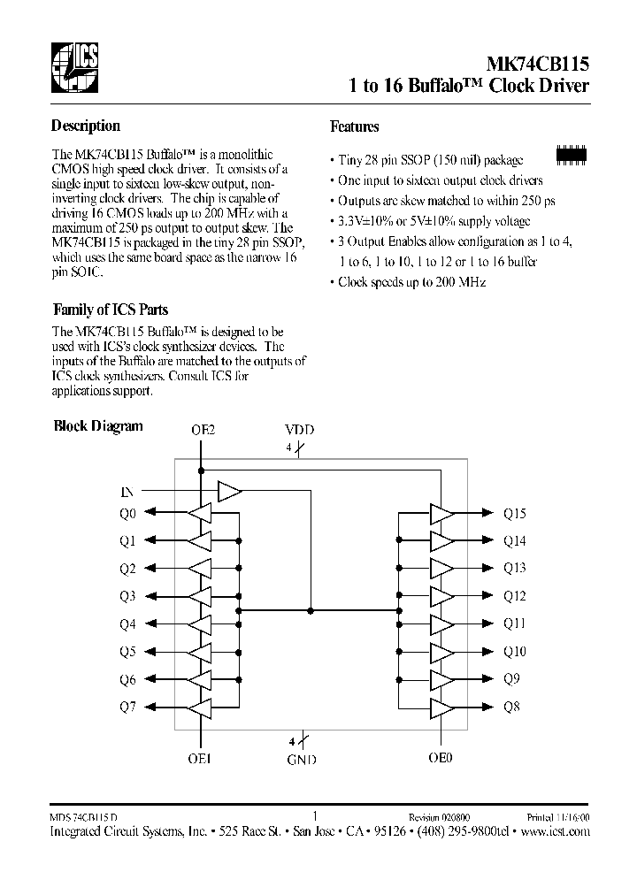 MK74CB115_85340.PDF Datasheet