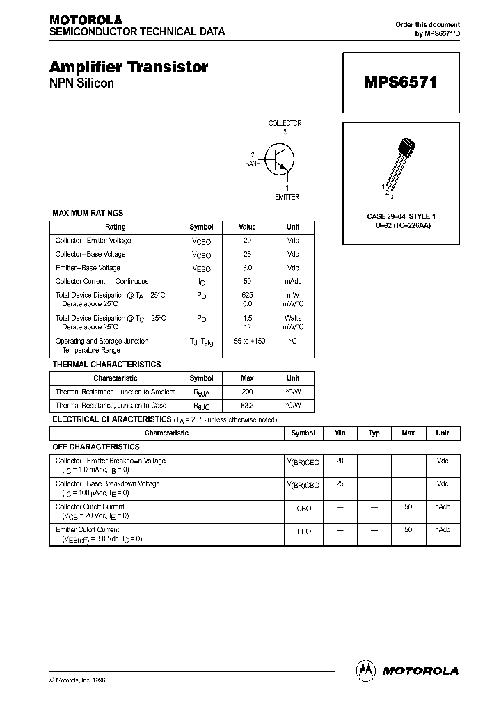 MPS6571_154716.PDF Datasheet