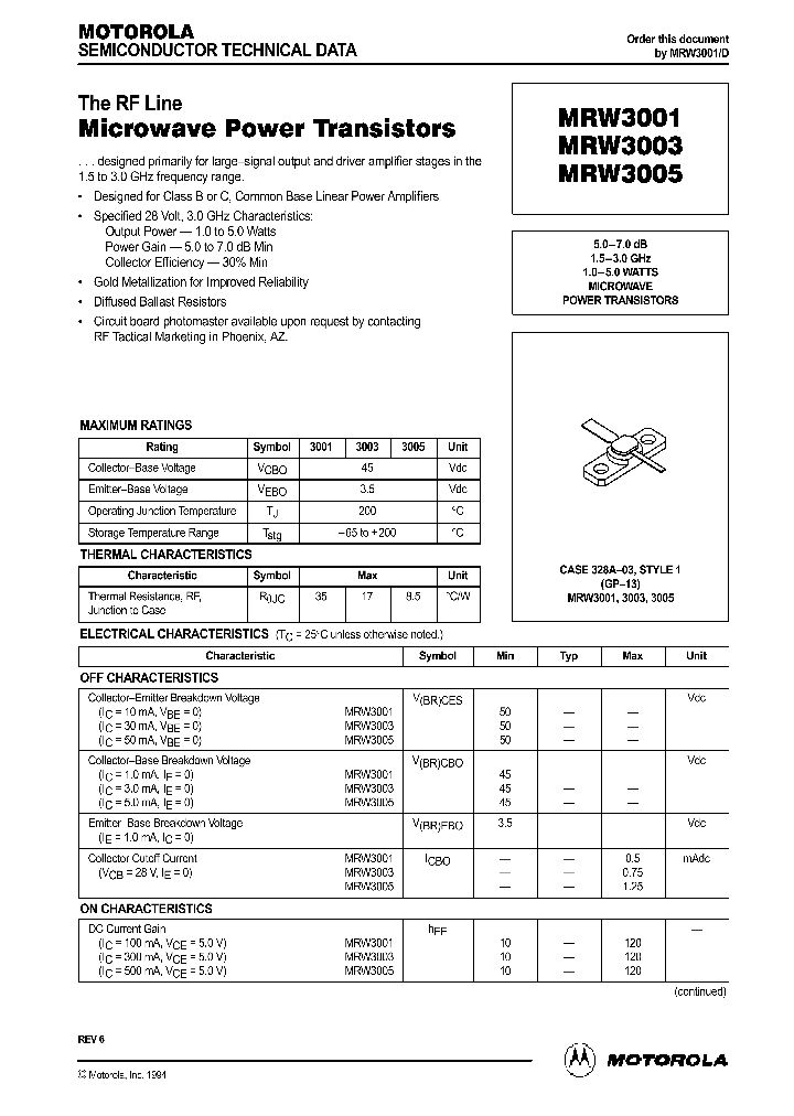 MRW3001_53436.PDF Datasheet