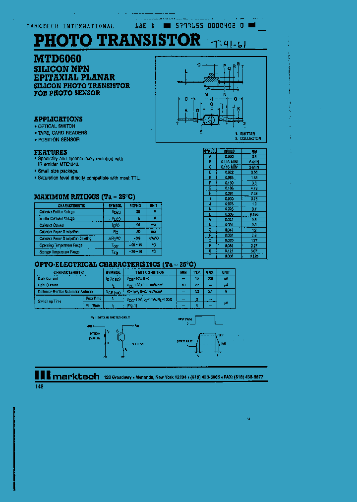 MTD6060_70766.PDF Datasheet