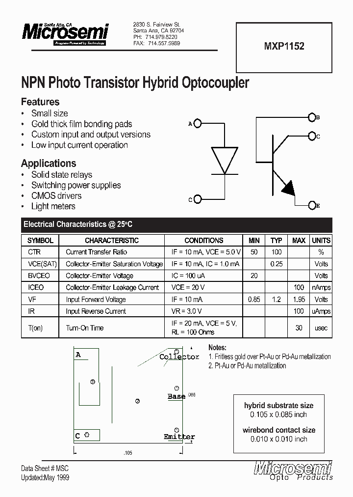 MXP1152_44805.PDF Datasheet