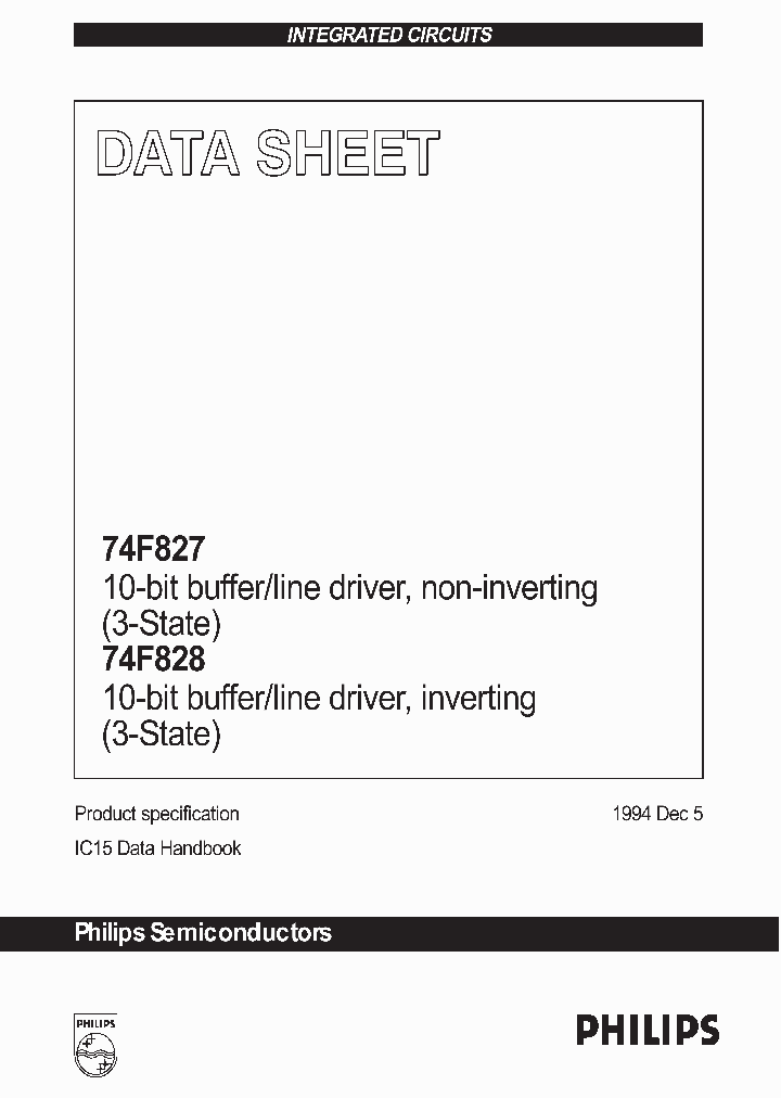 N74F827D_88693.PDF Datasheet