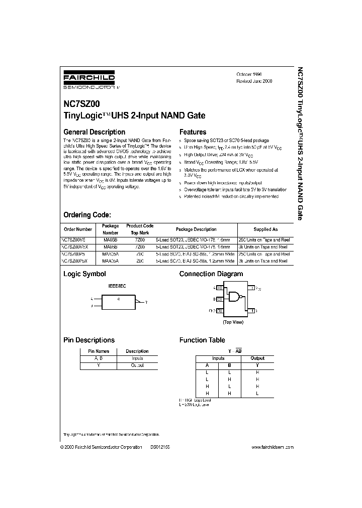 NC7SZ00_89212.PDF Datasheet