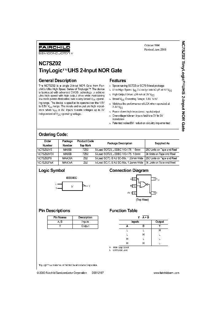 NC7SZ02_89217.PDF Datasheet