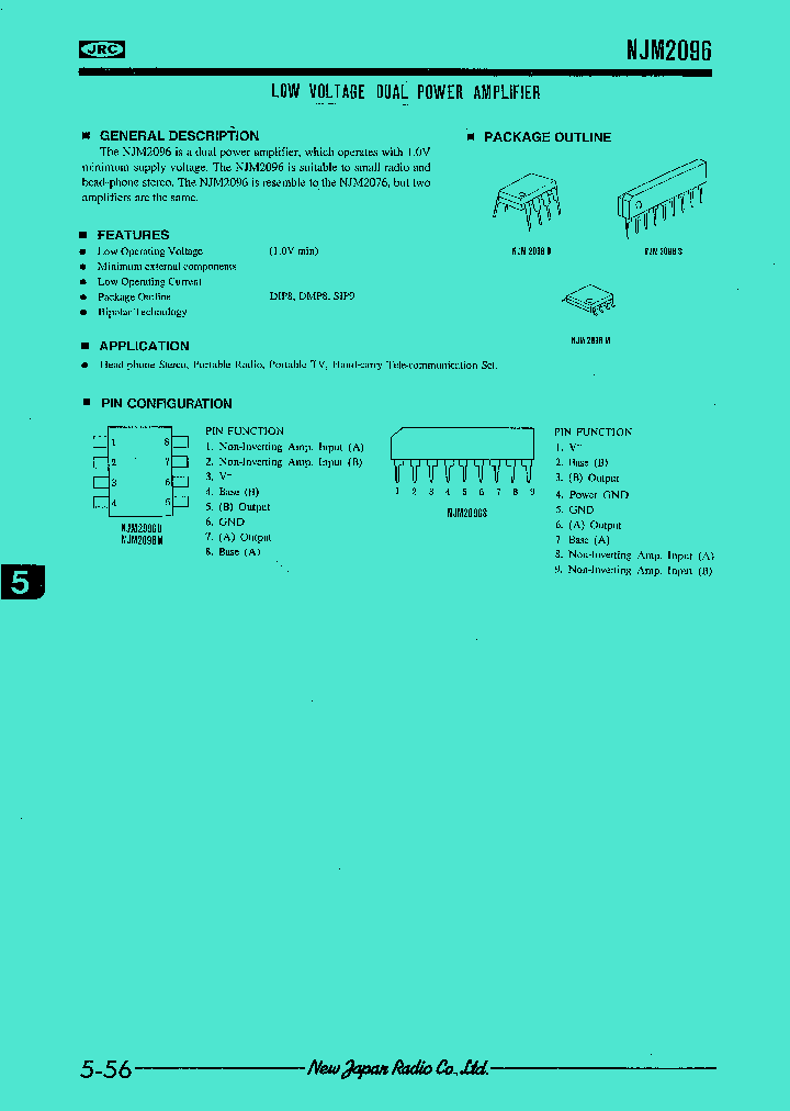 NJM2096_33303.PDF Datasheet