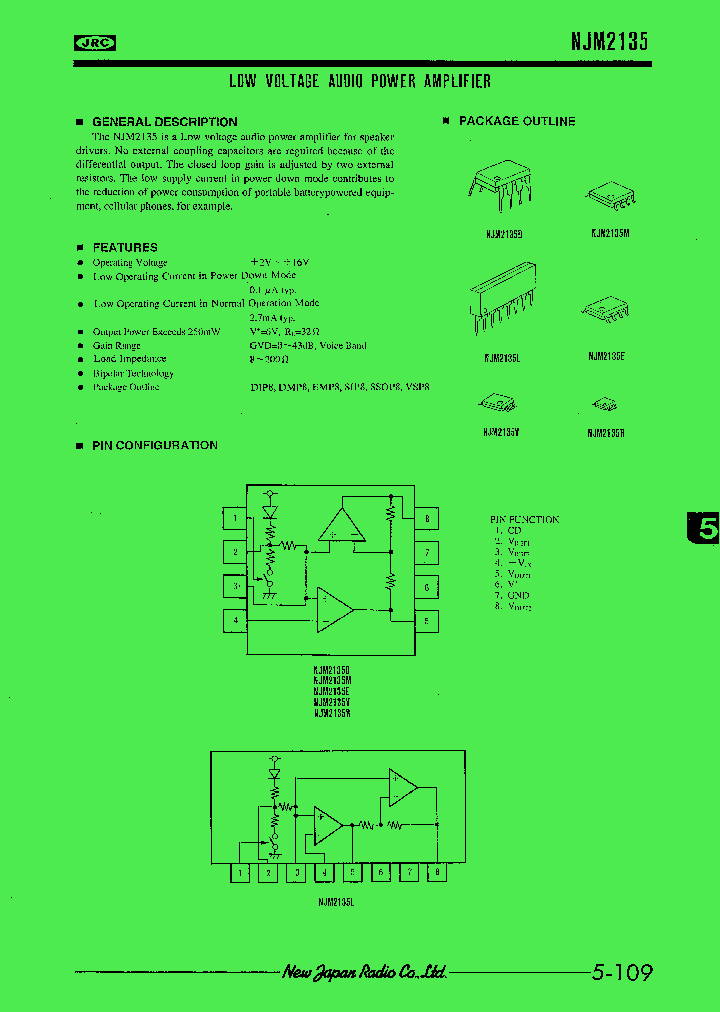 NJM2135_33337.PDF Datasheet