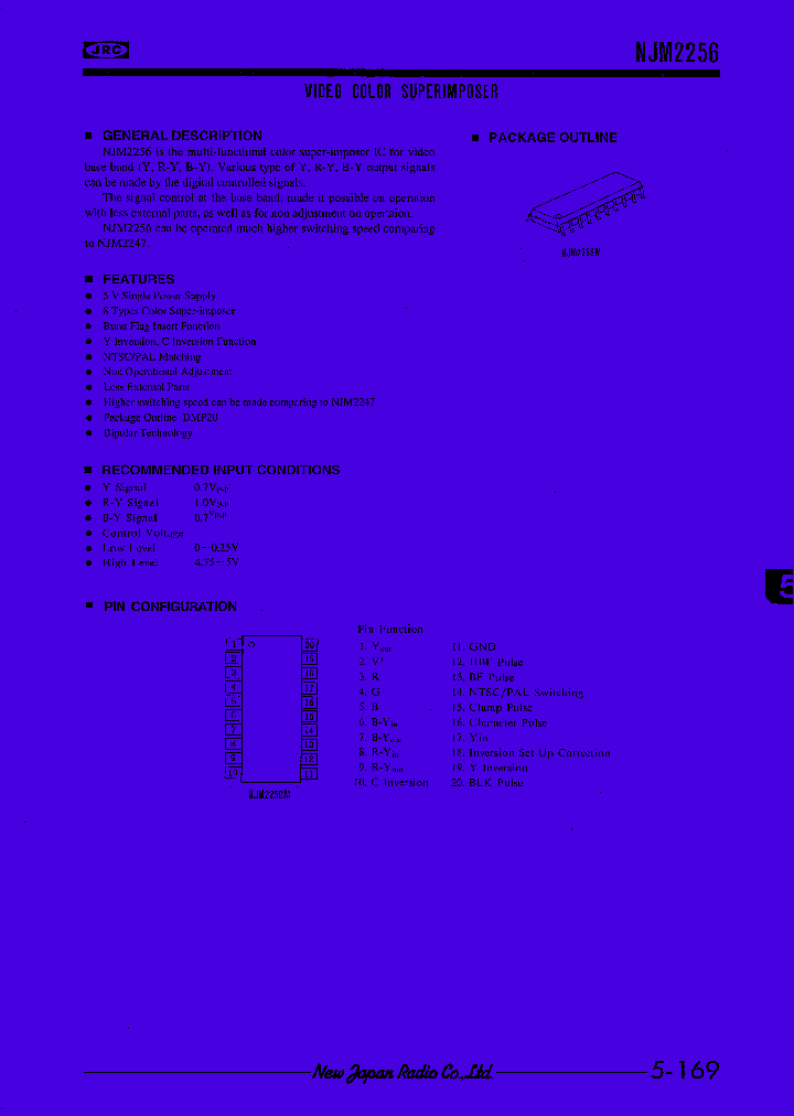 NJM2256_32469.PDF Datasheet