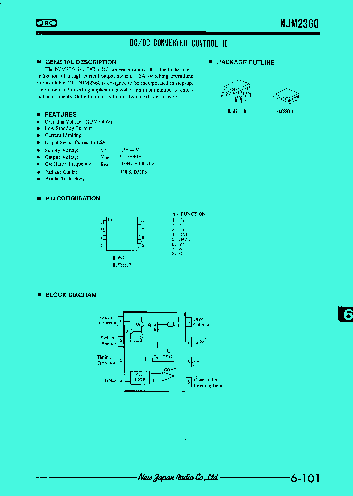 NJM2360_124594.PDF Datasheet