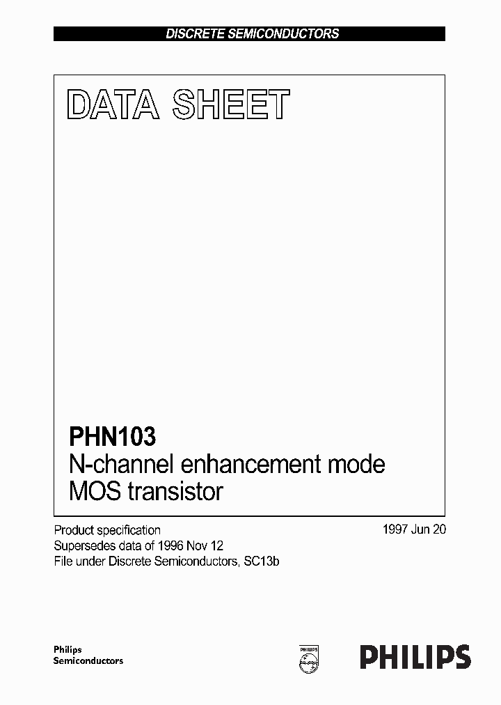 PHN103_111391.PDF Datasheet