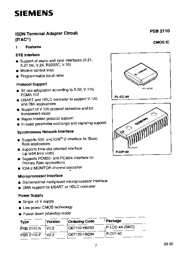 PSB2110_135081.PDF Datasheet