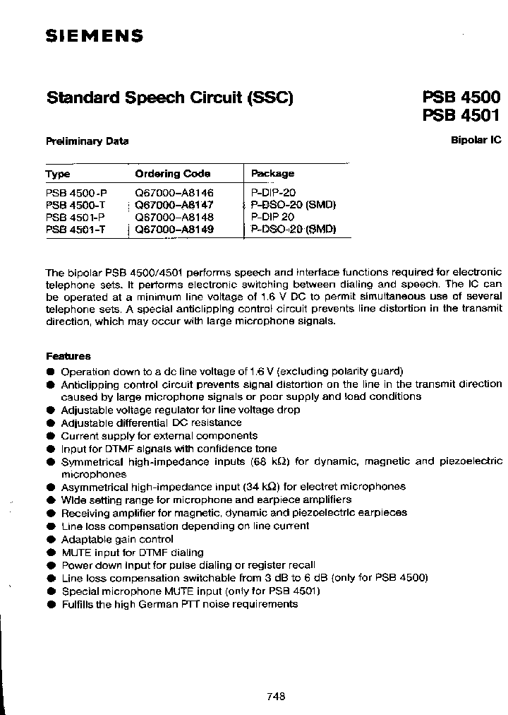 PSB4500_135218.PDF Datasheet