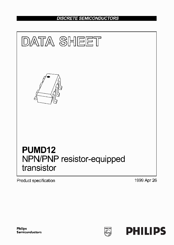 PUMD12_59325.PDF Datasheet