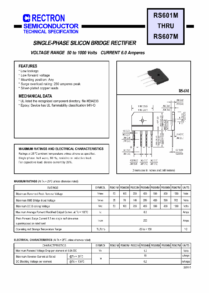 RS603M_161387.PDF Datasheet
